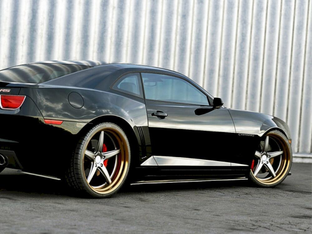 Side Skirts Diffusers Chevrolet Camaro V SS - EU Version (Preface) (2009-2013)