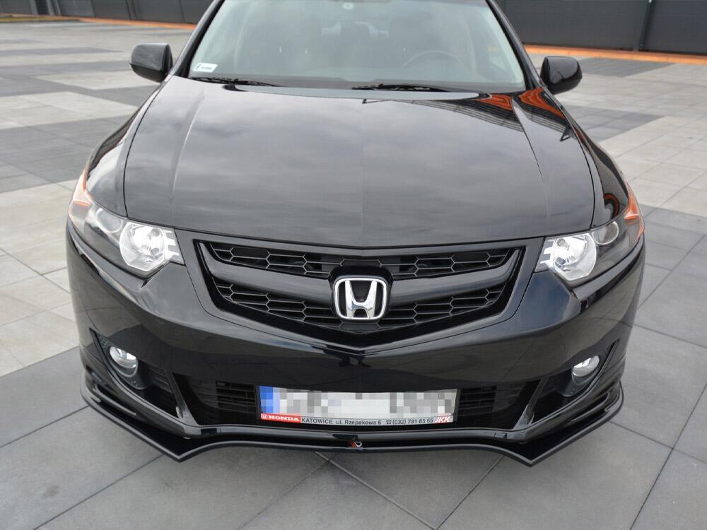 Front Splitter Honda Accord MK8 Type-s (Cu-series) Pre-facelift Sedan (2009-2011)