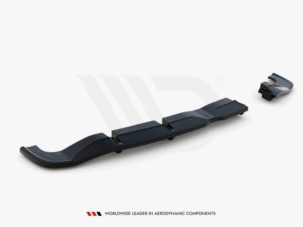 Central Rear Splitter (Vertical Bars) Hyundai I20 N Mk3