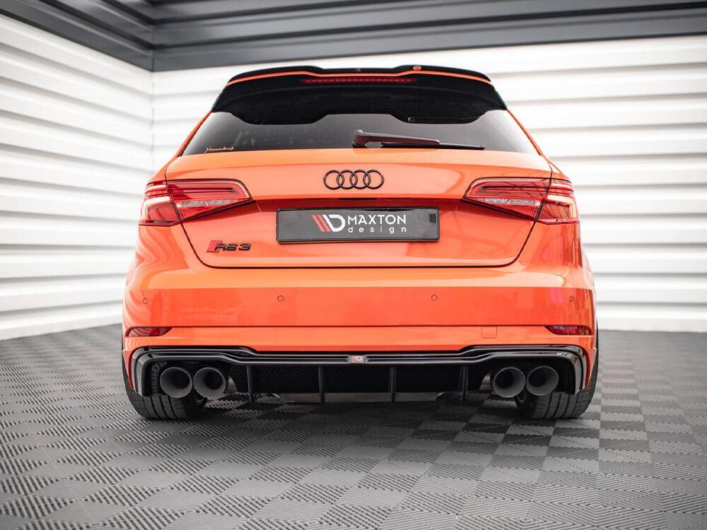 Rear Valance + Milltek Sport Resonated Exhaust Audi RS3 Sportback 8V Facelift
