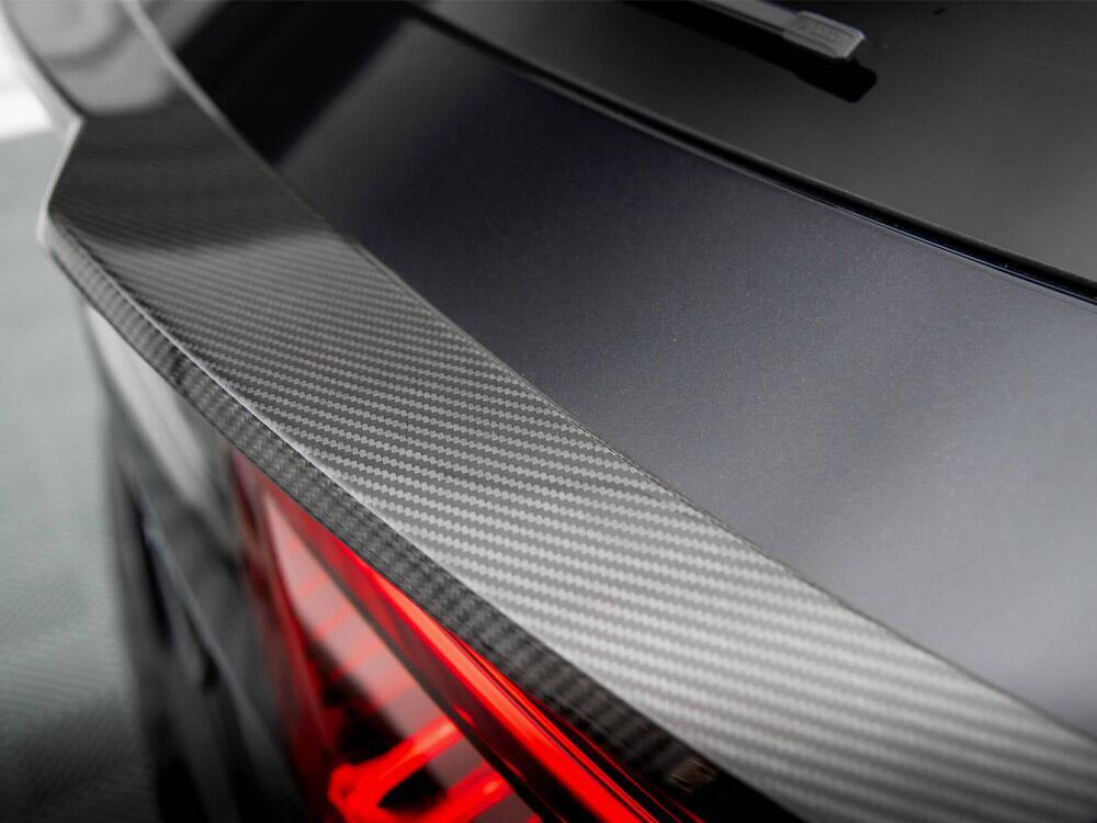 Carbon Fiber Tailgate Spoiler (Lower) Audi RSQ8 / SQ8 / Q8 S-Line / Q8 Mk1