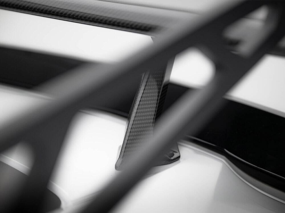 Carbon Spoiler With Upper Swan Mounting Chevrolet Corvette Stingray / Grand Sport C7