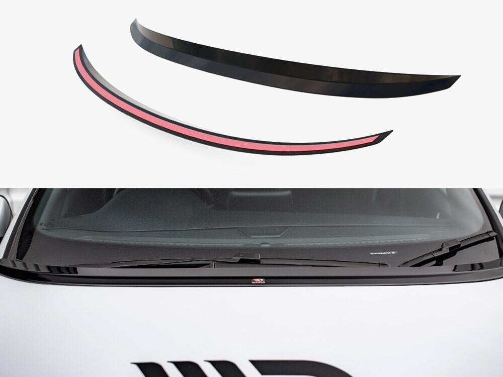 Bonnet Extension Ford Fiesta Mk8 Standard / ST-Line / ST CARBON LOOK