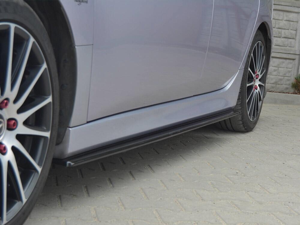 Side Skirts Splitters  Mazda 6 MK2 Sport Hatch (Gh-series) Pre-facelift (2008-2010) - Textured
