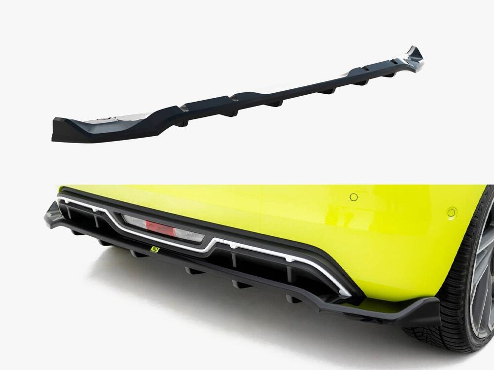 Rear Splitter (Vertical Bars) Abarth 500e