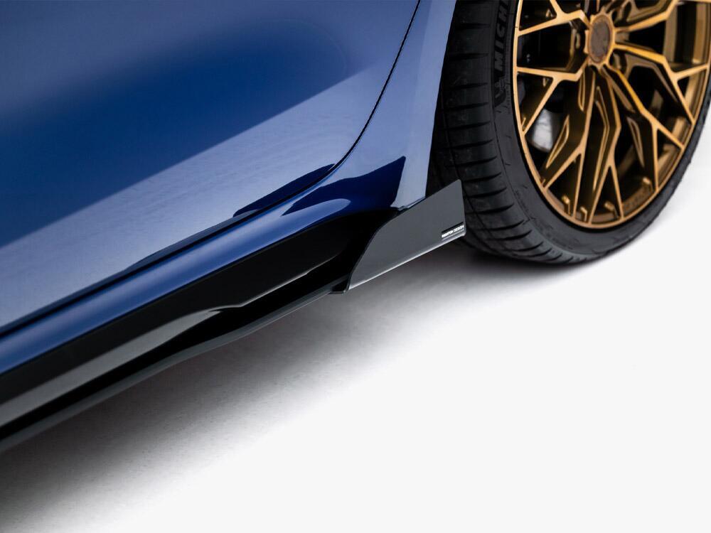 Street PRO Side Skirt Diffusers + Flaps Audi A5 S-Line / S5 Sedan / Avant B10