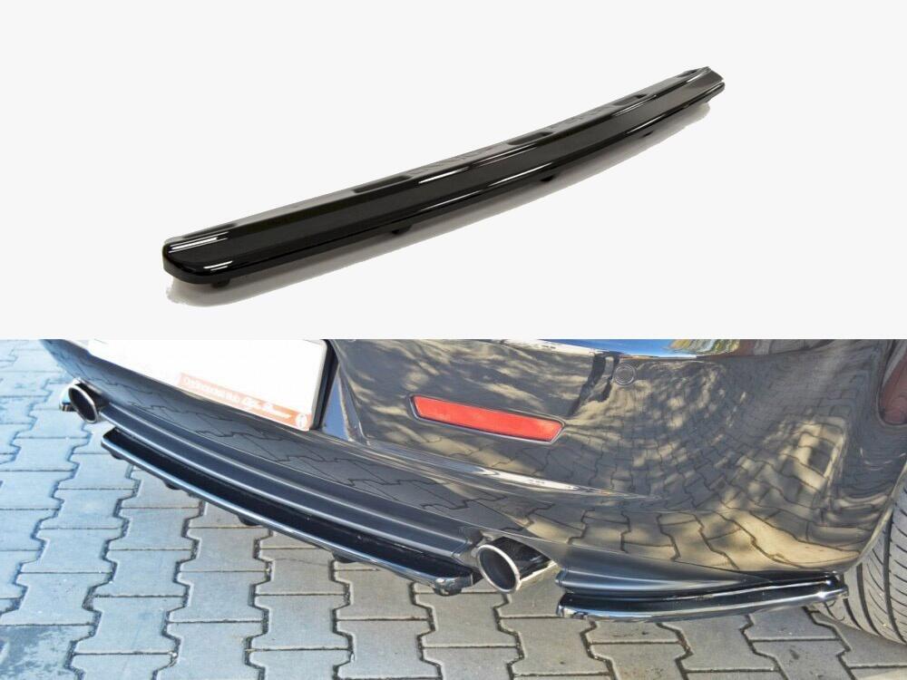 Central Rear Splitter (Vertical Bars) Alfa Romeo 159 - Gloss Black