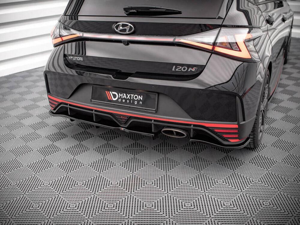 Central Rear Splitter (Vertical Bars) Hyundai I20 N Mk3