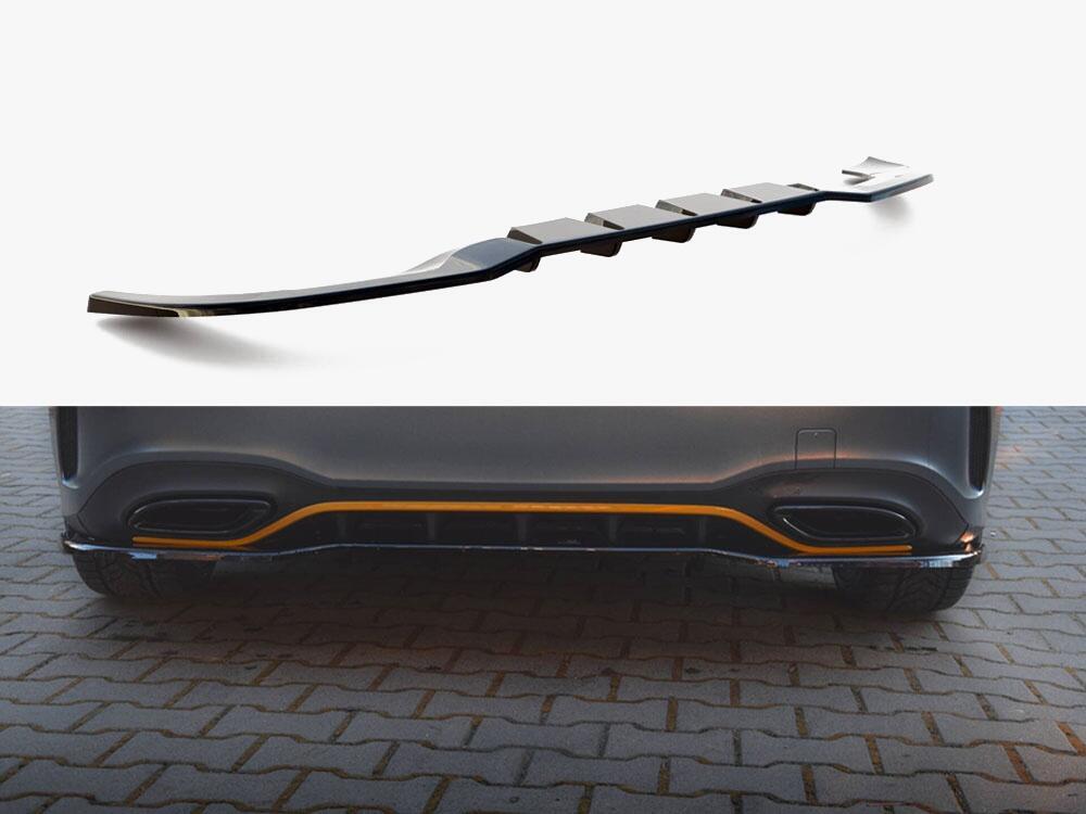Rear Splitter (Vertical Bars) Mercedes-Benz A Hatchback AMG Line W177