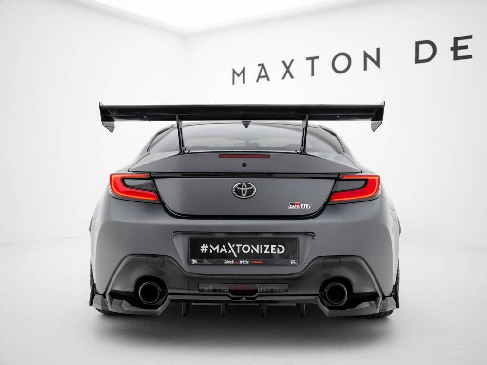 Carbon Spoiler With Internal Brackets Uprights Toyota GR86
