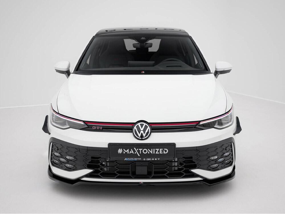 Front Splitter V.3 Volkswagen Golf GTI / GTE / R-Line Mk8 Facelift