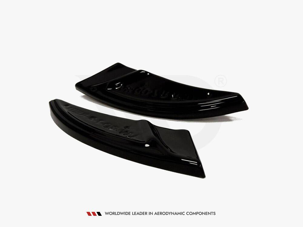 Rear Side Splitters V.1 VW Golf R / R-Line Mk7 - Carbon Look