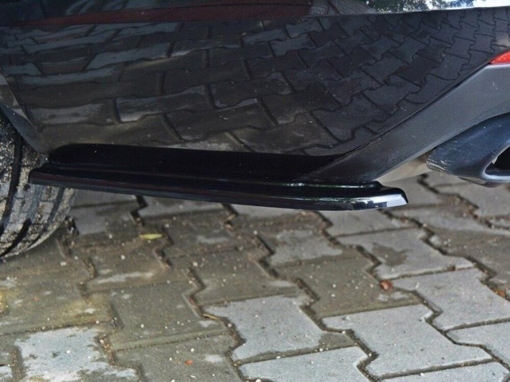 Rear Side Splitters Skoda Octavia MK3 VRS/ MK3.5 VRS Hatchback/estate (2013-2019) - Carbon Look