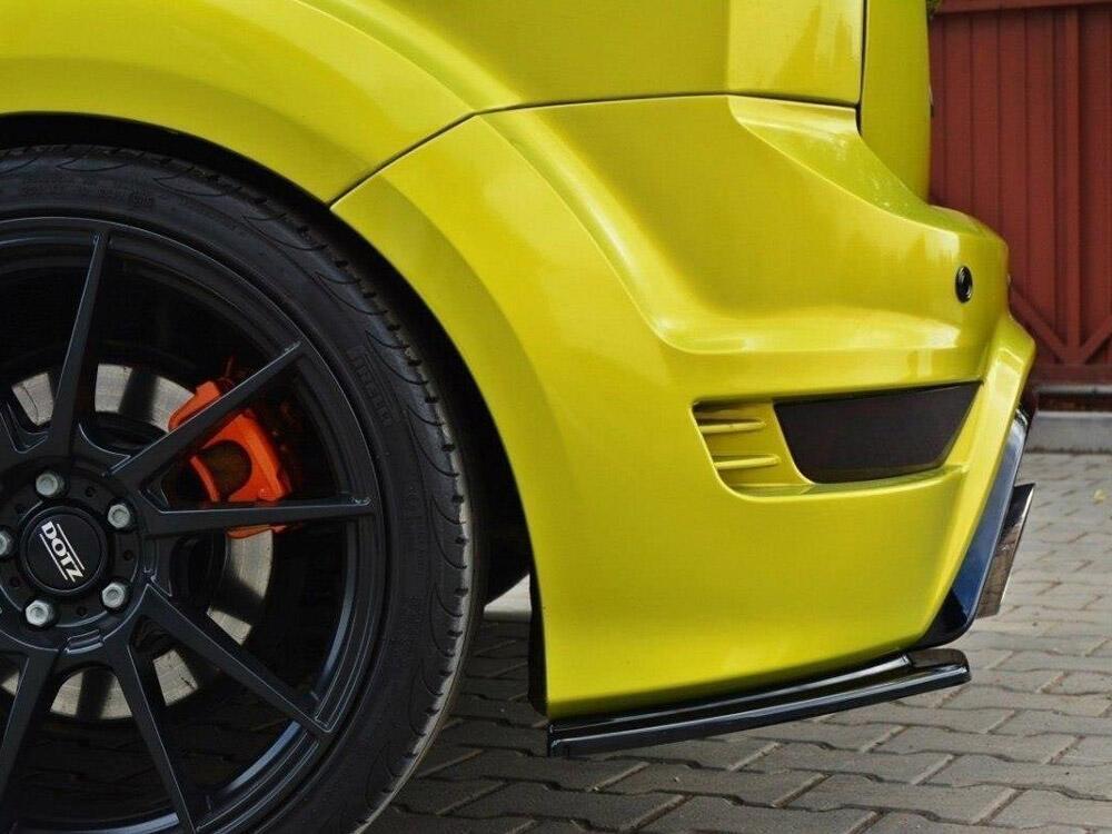 Rear Side Splitters Ford Focus MK2 RS - Carbon Look