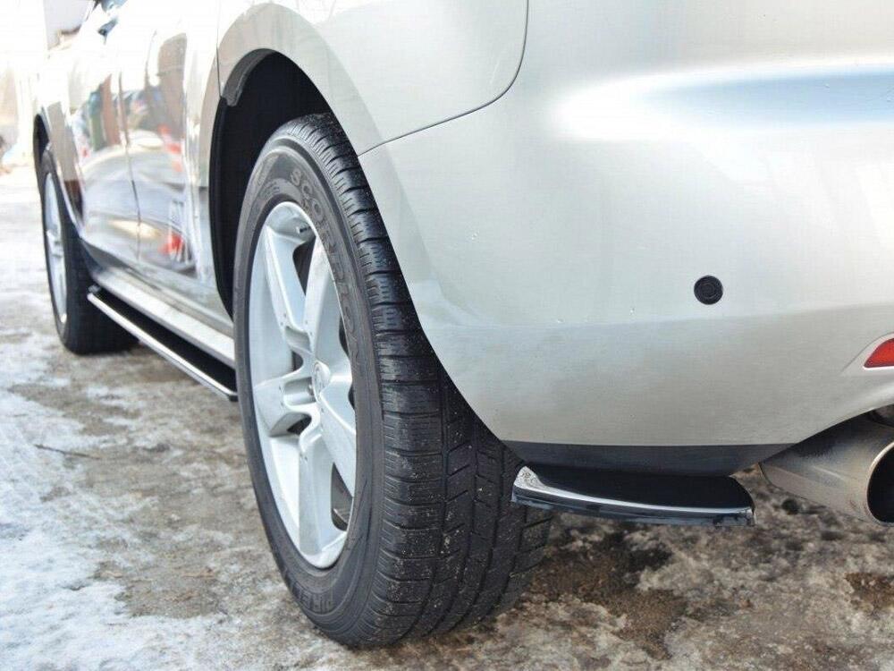 Rear Side Splitters Mazda CX-7 - Carbon Look