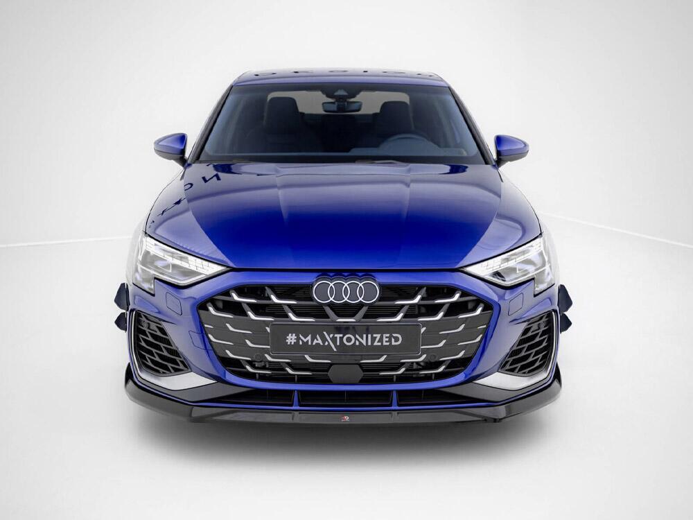 Front Splitter V.3 Audi A3 S-Line Sedan / S3 Sedan 8Y Facelift