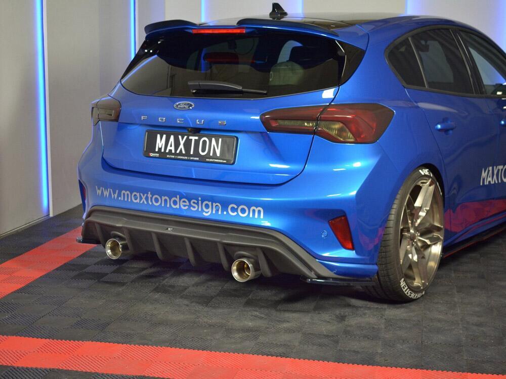 Rear Side Splitters V.2 Ford Focus ST-Line Mk4 - Textured