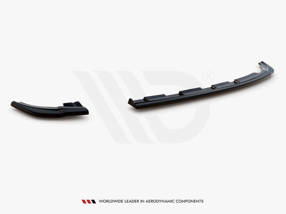 Rear Side Splitters V.2 Volkswagen Polo GTI / R-Line Mk6  - Carbon Look