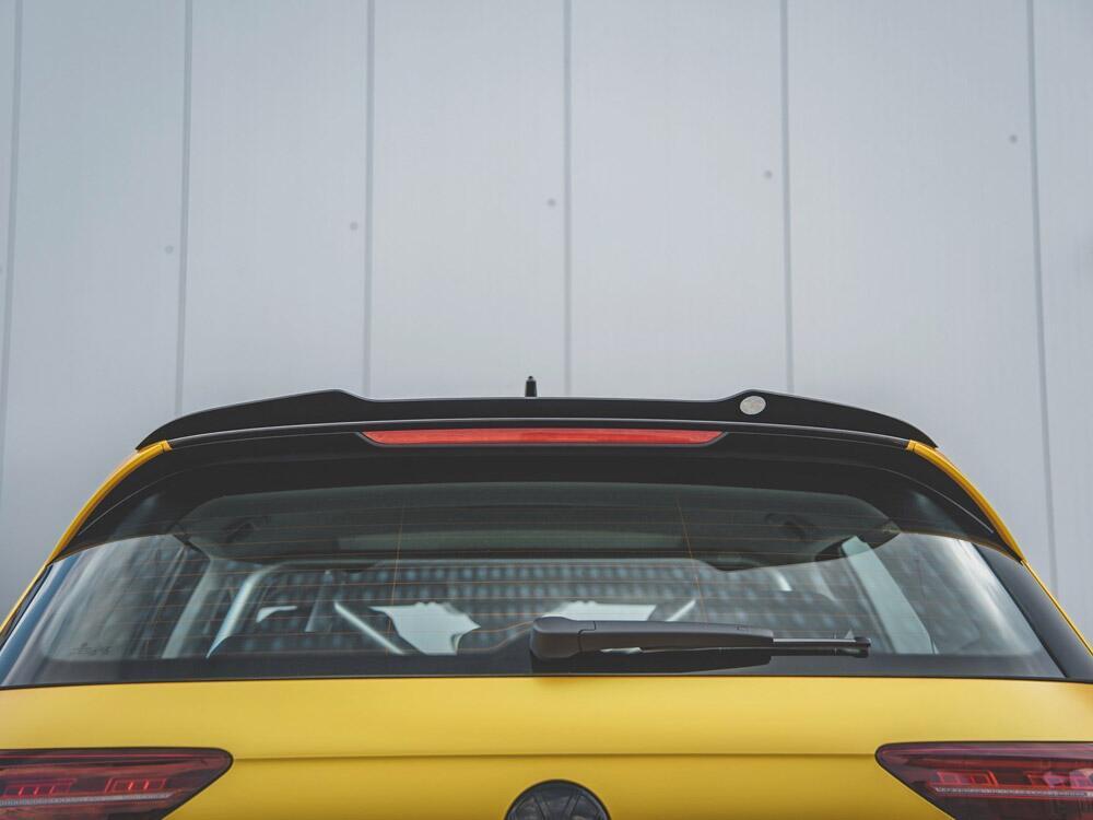 Spoiler CAP V.1 Volkswagen Golf Mk8 - Carbon Look