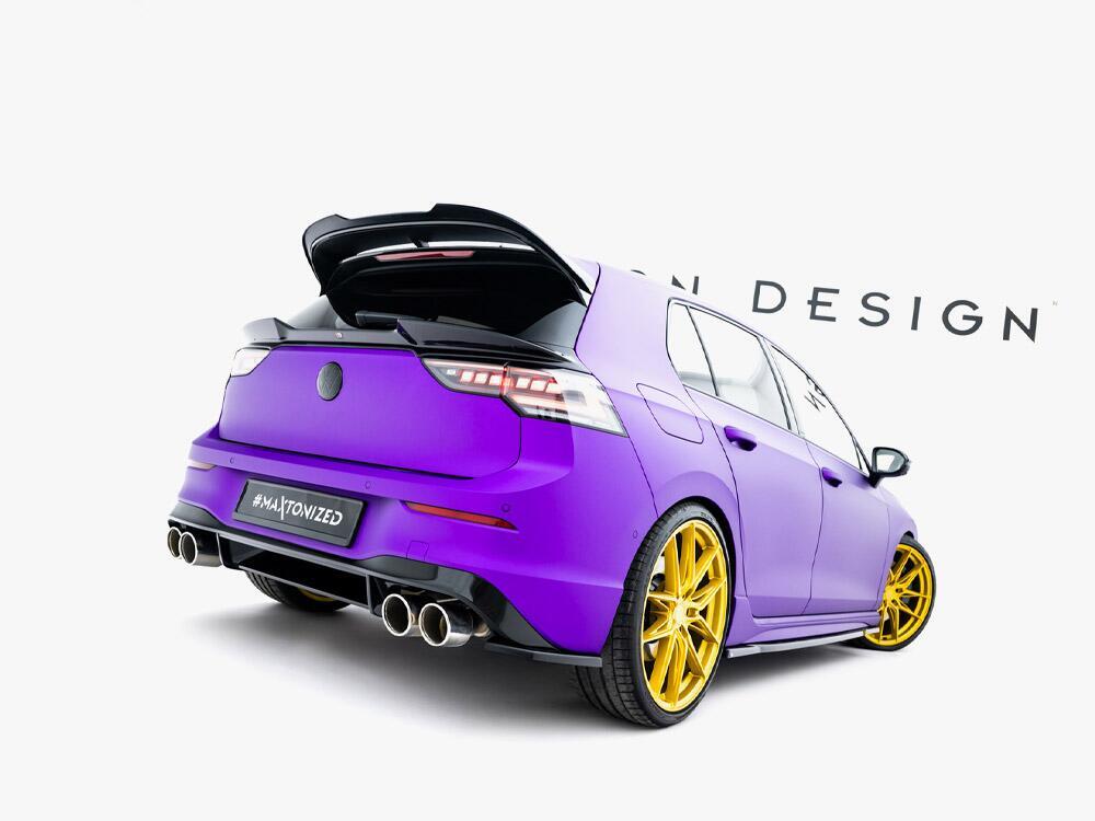 Rear Side Splitters V.1 Volkswagen Golf R Mk8 Facelift