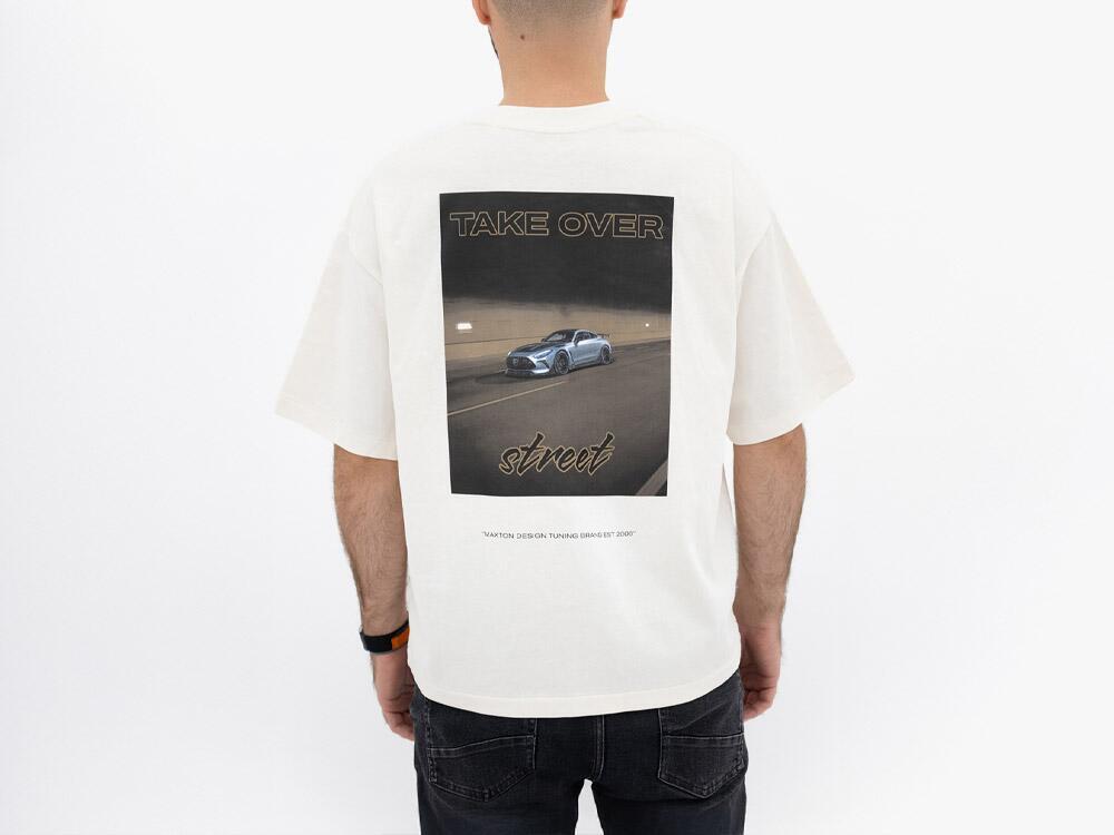 Beige T-Shirt Maxton Design