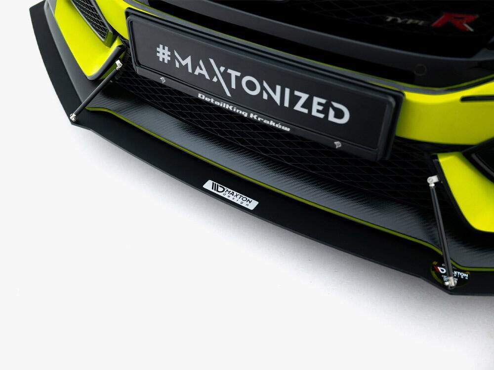 Front Racing Splitter V.1 Honda Civic Type-R Mk10 / Mk10 Facelift