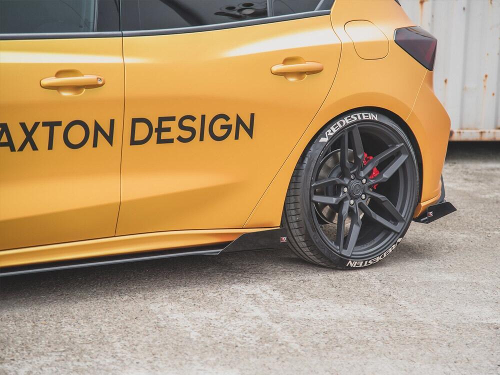 Street PRO Side Skirt Diffusers + Flaps Ford Focus ST / ST-Line Mk4