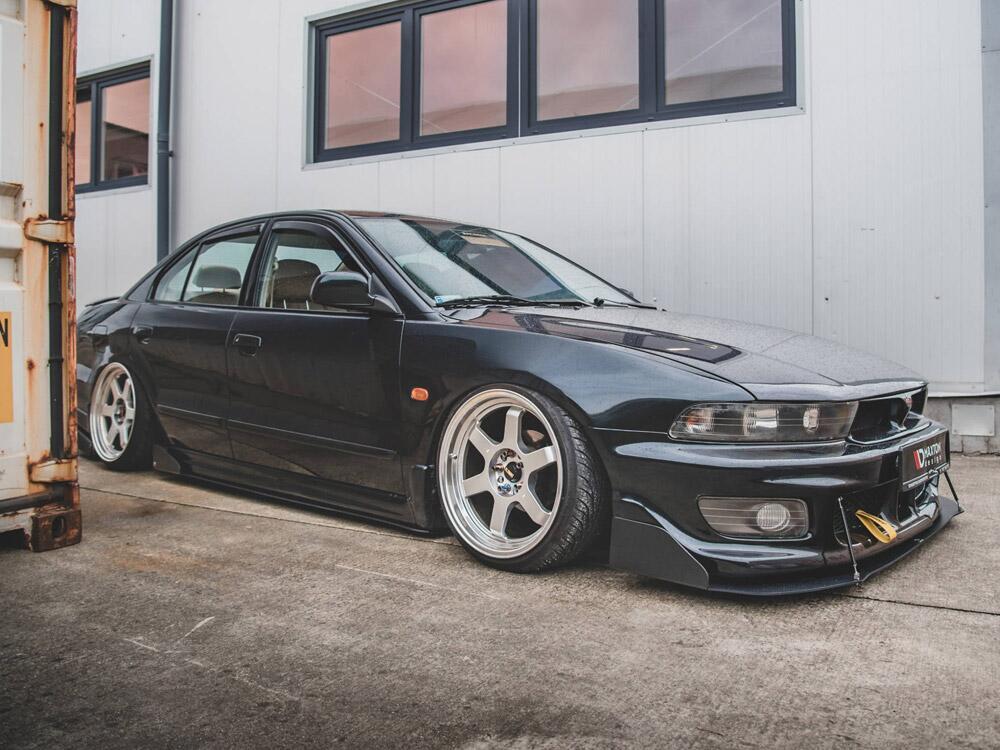 Racing Side Skirts Diffusers Mitsubishi Galant Avance MK8 (1996-2003)