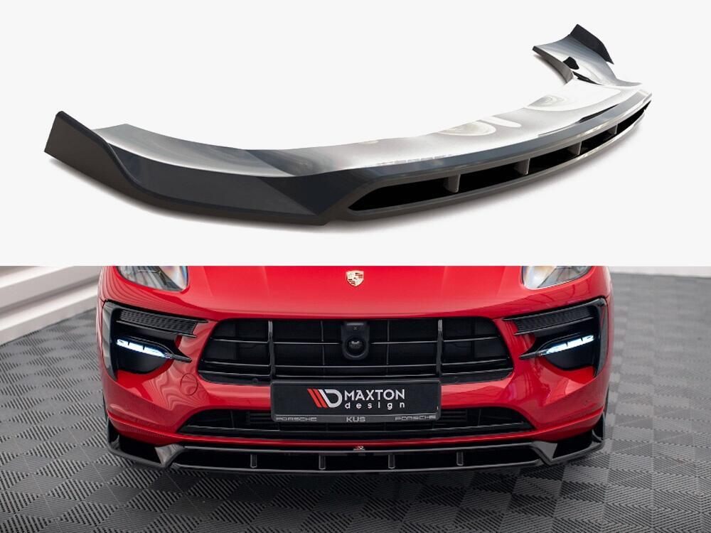 Front Splitter V.2 Porsche Macan GTS / Sport Design Mk1 Facelift
