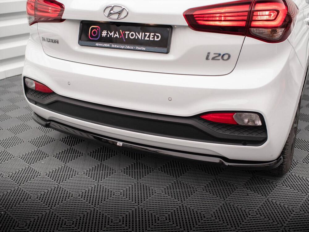 Central Rear Splitter Hyundai I20 Mk2 Facelift
