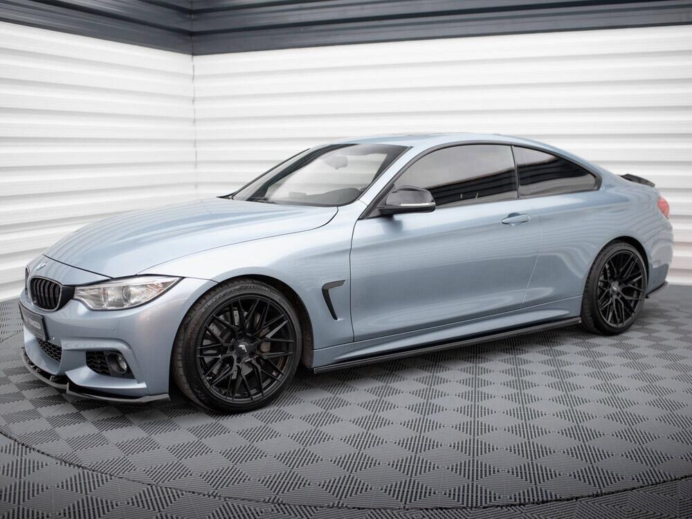 Side Skirts Diffusers V.3 BMW 4 Coupe / Gran Coupe / Cabrio M-Sport F32 / F36 / F33