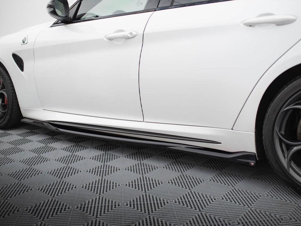 Side Skirts Diffusers Alfa Romeo Giulia Quadrifoglio