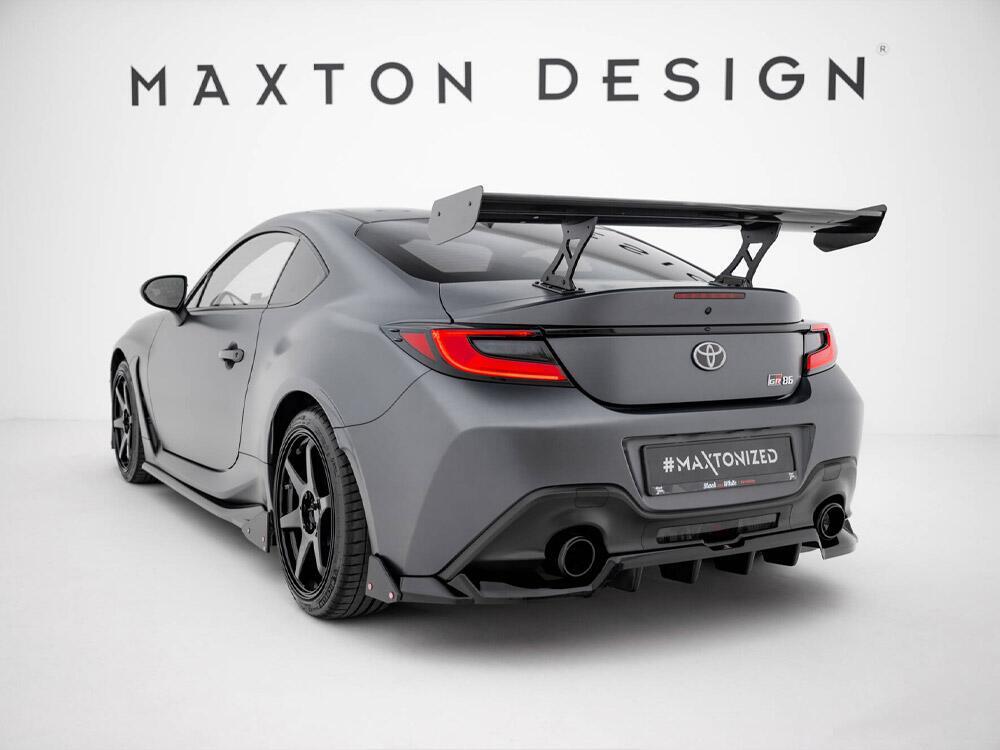 Carbon Spoiler With Internal Brackets Uprights Toyota GR86