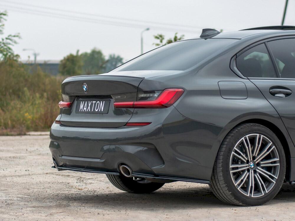 Central Rear Splitter Bmw 3 G20 M-sport (2019-2022) - Textured