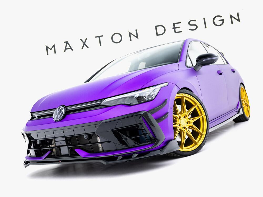 Front Splitter V.1 Volkswagen Golf R Mk8 Facelift