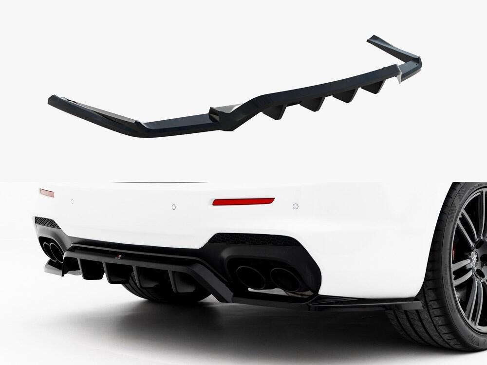 Rear Splitter (Vertical Bars) Maserati Ghibli Modena Mk3 Facelift