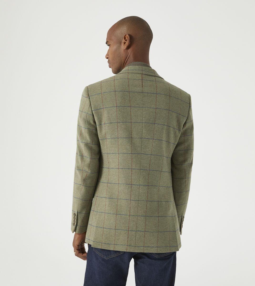 Skopes Fairbairn Country Check Jacket (Olive)