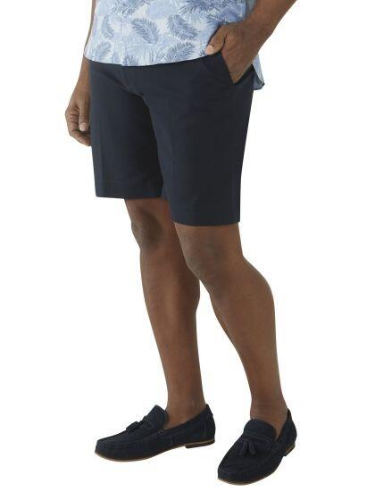 Skopes Men’s large waist navy tailored shorts, sizes 42 to 60