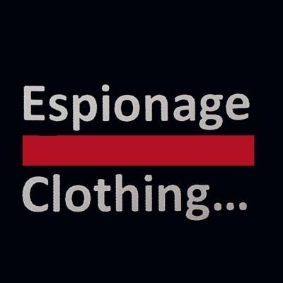 Espionage plus-size men’s fashion brand logo