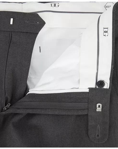 Plus size men’s Grey trousers from Douglas & Grahame, knee lined, 42 to 60 waist