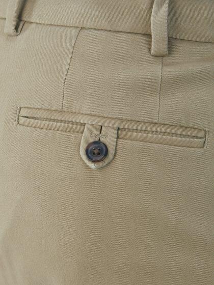 Comfortable stretch chinos in stone by Skopes, designed for sizes 42–60 waist