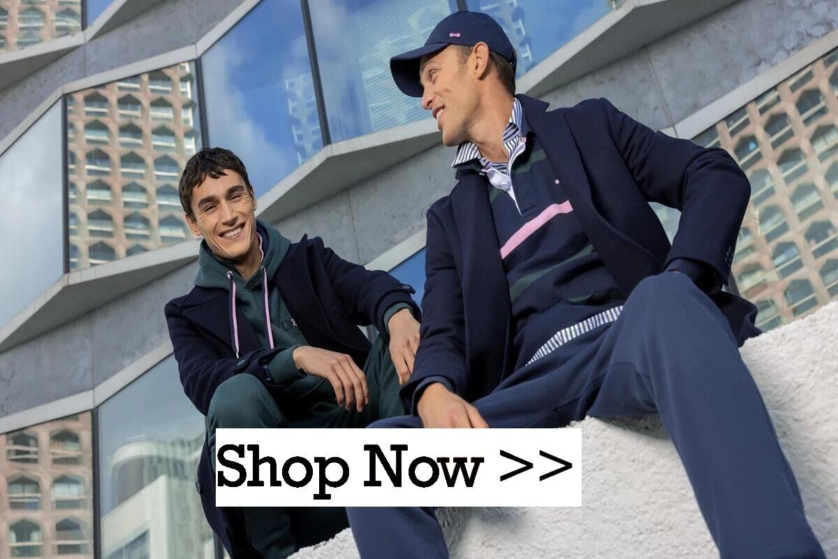 Eden Park clothing for men available in sizes Medium to 5XL – stylish and comfortable apparel with classic French design.