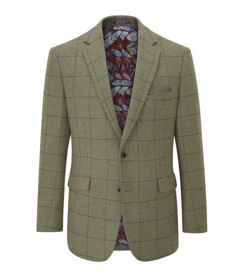 Skopes Fairbairn Country Check Jacket (Olive)