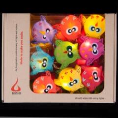 Hooty Owls – handcrafted owl fairy lights by Blaze On, available in 10, 20 and 30 Lights