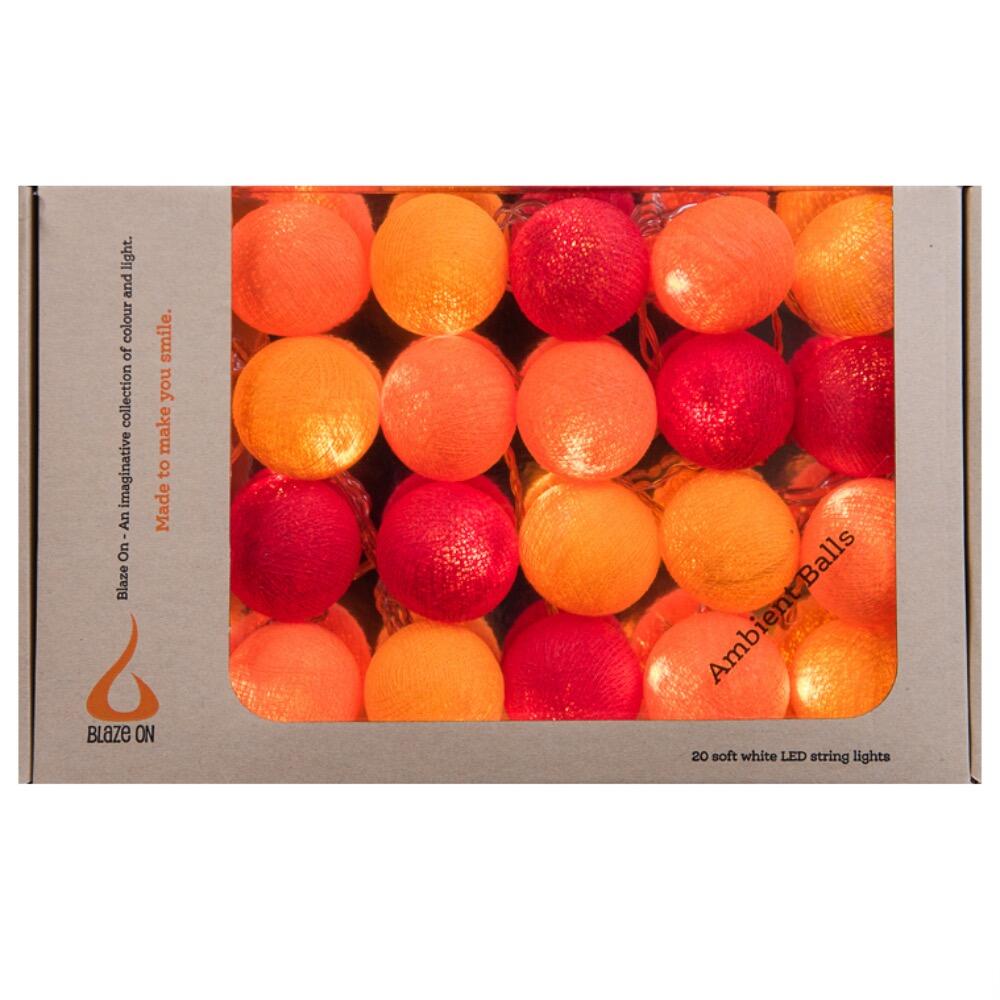 Ambient Balls 20 Lights Fire Tones