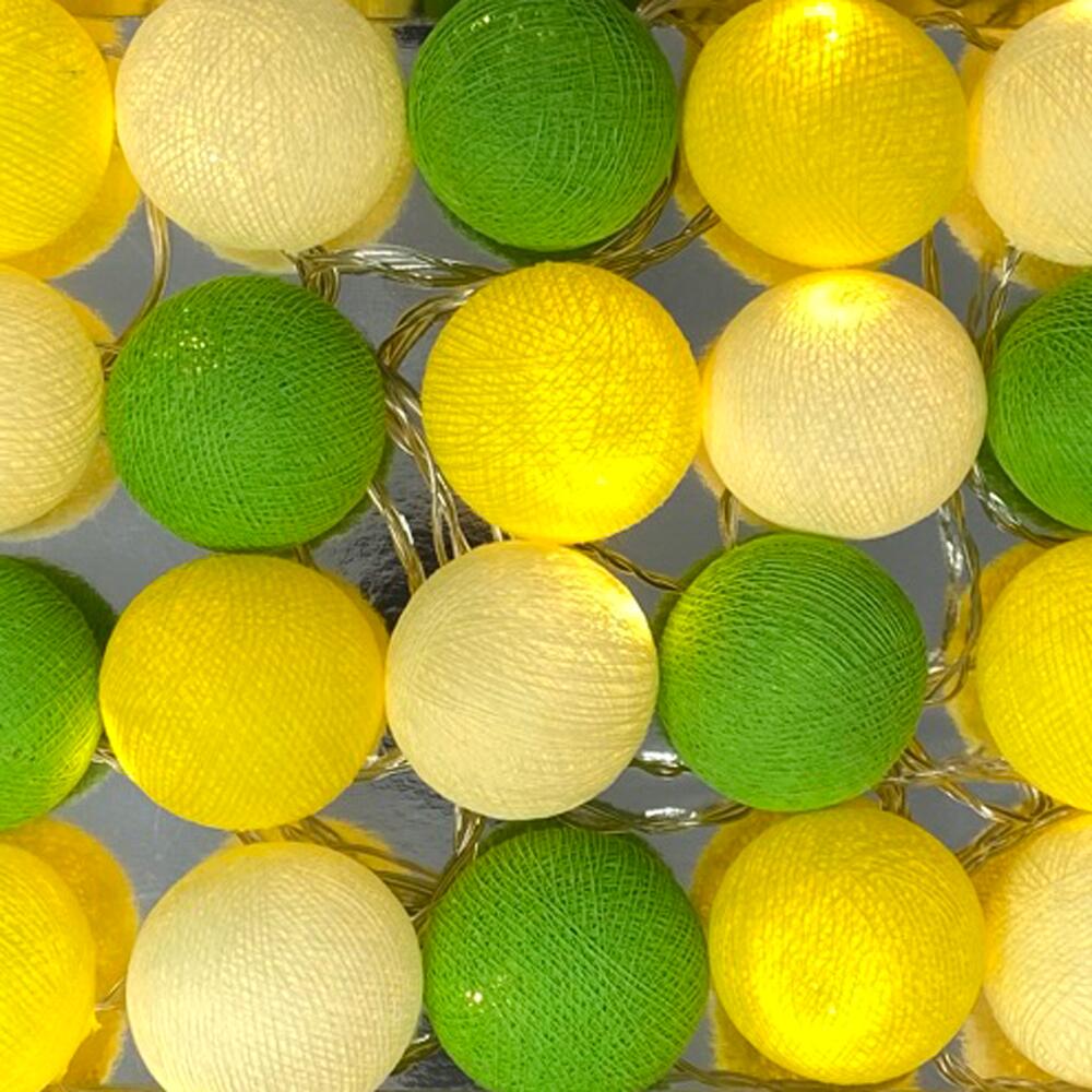 Ambient Balls 30 Lights Lemon Lime