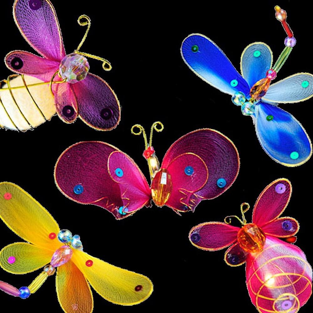 Enchanted Garden 20 Lamps Rainbow Colours