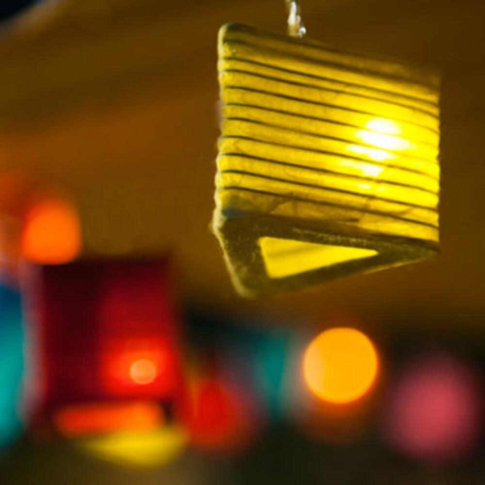 Radiant Lanterns 30 Lights Rainbow