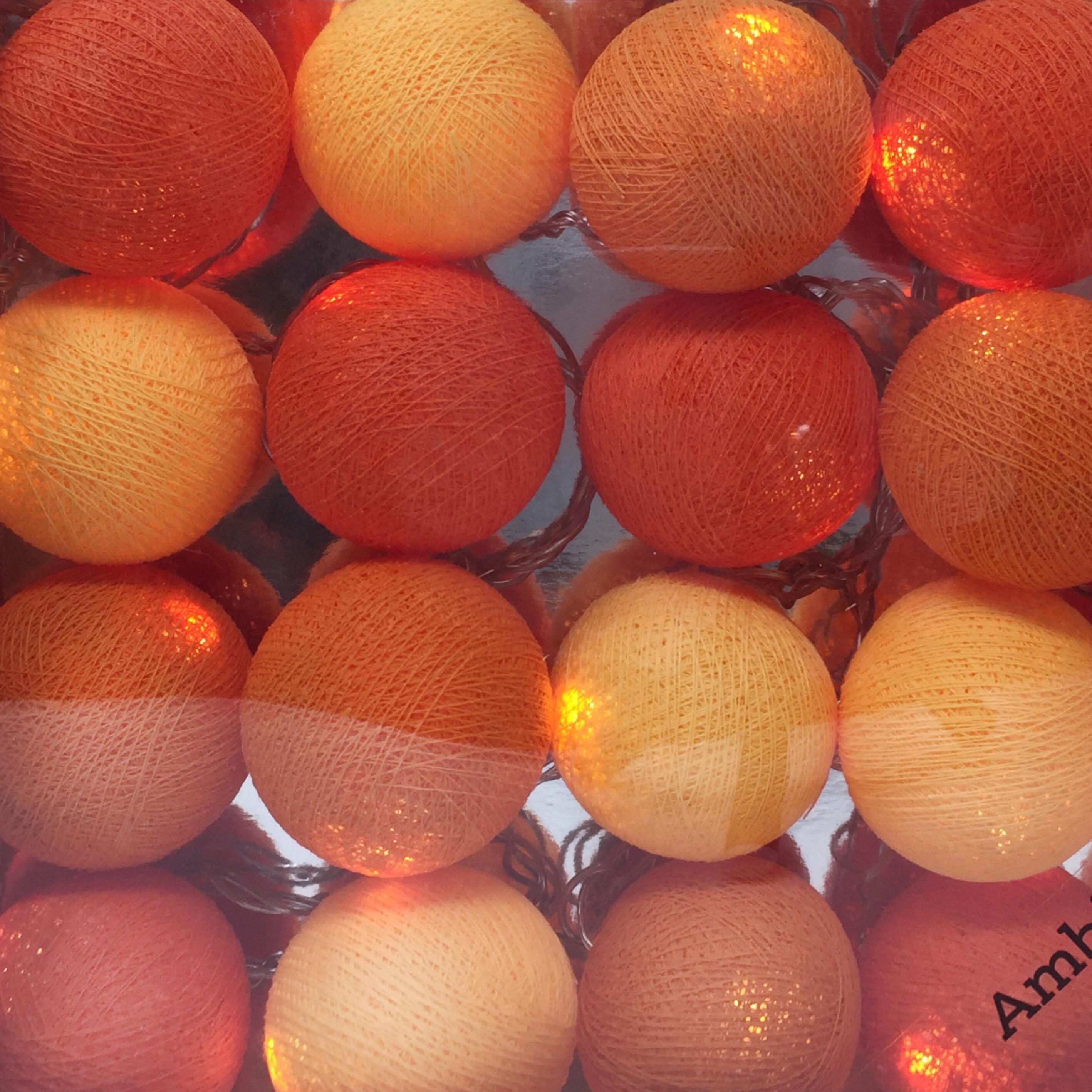 Ambient Balls 20 Lights Metro Orange