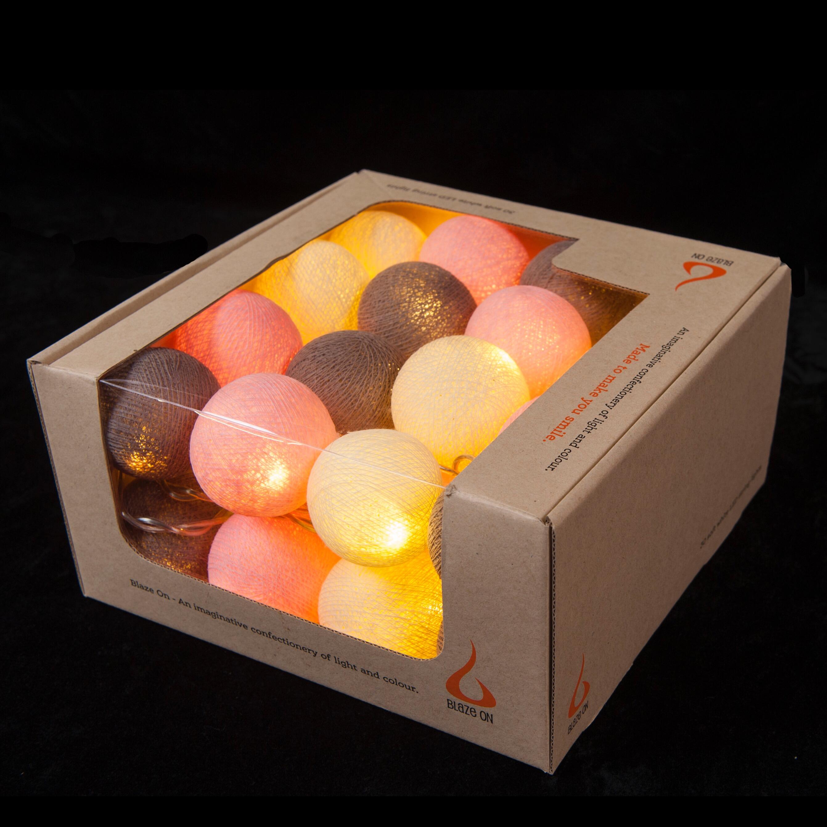Ambient Balls 30 Lights Neapolitan